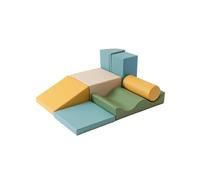 IGLU Soft Play Discoverer Set di mattoncini Morbidi giganti in Schiuma, 7 Pezzi (Pastel Sea)