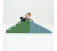 IGLU SOFT PLAY Mega Fun Slider - Set di mattoncini in schiuma per scale e scivolo XXL per bambini a partire da 2 Jarhe