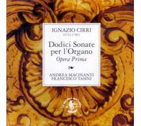 Ignacio Cirri 12 Sonate Per Organo - Opera Prima (Import Italy)
