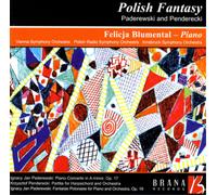Ignacy Jan Paderewski Paderewski and Penderecki: Polish Fantasy (CD) Album