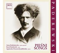 Ignacy Jan Paderewski Paderewski: Songs (CD) Album