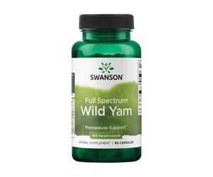 Igname selvatico Swanson, 400 mg (60 capsule)