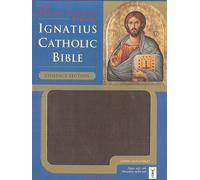 Ignatius Press Ignatius Catholic Bible (Rilegato in ecopelle)