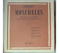 Ignaz Moscheles - Studi op. 70 Pianoforte 1974 Ricordi Musica