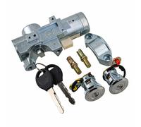 Ignition Barrel Switch Lock Door Kit +2 Key Fit For Nissan Navara D22 1997-2006