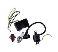 Ignition Coil Spark Plug Stop Switch Kit Fit for Husqvarna 61 66 162 266 Get