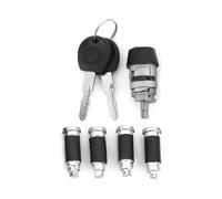 Ignition/Door Lock Set,Ignition Lock Cylinder & Key for Transporter T4 Caravelle 1990-2003 357905855A