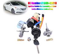 Ignition Lock Start Barrel Set Assembly 81905C2510 Per Hyundai Sonata 2015-19 H7