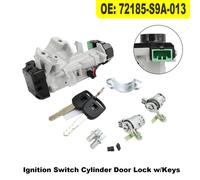 Ignition Switch Cylinder Door Lock 72185-S9A-013 w/Key Per Honda Element CR-VCi