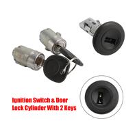 Ignition Switch & Door Lock Cylinder With 2 Keys Per Chevy GMC 2003-2006 H7 H7