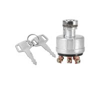 Ignition Switch, Waterproof Ignition Key Start Switch with 6 Pin Shovel 2 Keys for Kobelco SK200-3 SK200-5 SK120-5 for Cars, Motorcycles, Boat Tractor