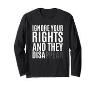 Ignora i Tuoi Diritti e scompare Maglia a Manica