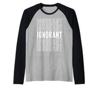 Ignorante Maglia con Maniche Raglan