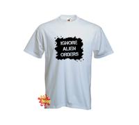Ignore Alien Ordini Joe Strummer Clash Punk Rock Rétro T Shirt Tutte le Taglie