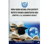 IGNOU MBA Sem 2 Solved Assignments: January 2026 and July 2026 Sessions Suggested Answers