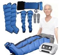 IGNVXMGKP Sistema di Recupero della Compressione dell'Aria elettrica, Macchina per pressoterapia con drenaggio linfatico a Pressione d'onda, Massaggio del Corpo per Gambe, Braccia e Vita.