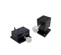 IGNVXMGKP Stadi di traslazione lineare Manuale ad Alta precisione 1:1 Sostituisci la Guida a Coda di Rondine Misumi ASSE X/XY/Z/XYZ per apparecchiature ottiche (ASSE X-LWX, Tavolo 40x40mm)