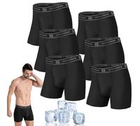 IGOLUMON Boxer Uomo in bambù Confezione da 6, Mutande Boxer Uomo Intimo Multipack con Elastico in Vita, Ultra Morbido Comodi e Traspiranti Intimo Maschile