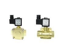 IGOQTHSQE Best-NR0 Elettrovalvola Pilota Valvola Aria ad Alta Pressione Acqua Corpo valvola in Ottone G1/4 G1/2 G3/4 0927 Tipo di Membrana(DN20,DC12V)