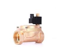 IGOQTHSQE Elettrovalvola in Ottone ad Alta Pressione normalmente Aperta da 2", 1,6 MPa, Tipo Pilota, valvole idrauliche elettriche 220 V, 110, 24, 12(BSP-380VAC)