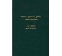 Igor B. Frenkel James Lepowsky Vertex Operator Algebras and (Copertina rigida)