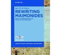 Igor H. De Souza Rewriting Maimonides (Copertina rigida)