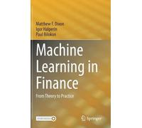 Igor Halperin Matthew F. Dixon Paul Bi Machine Learning in Fi (Copertina rigida)