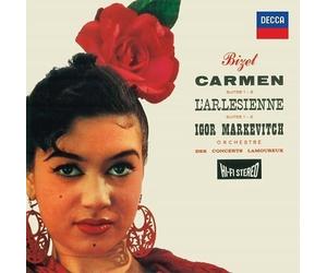 Igor Markevitch Lamoureux Orchestra Spanish Radio Symphony Orchestra Bizet Carme