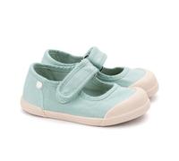 IGOR - Mercedes ecologiche in tela con chiusura autoaderente - Made in Spain., Verde, 24 EU