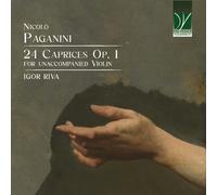 Igor Riva Nicolò Paganini: 24 Caprices Op. 1 For Unaccompanied Violin (CD)