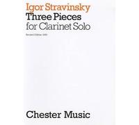 Igor Stravinsky 3 Pieces For Clarinet Solo (Tascabile)