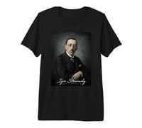 Igor Stravinsky Compositore Pianista Maglietta Premium
