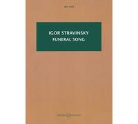 Igor Stravinsky Funeral Song Op. 5 (Tascabile)