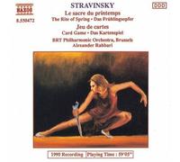Igor Stravinsky Le Sacre Du Printemps / Jeu De Cartes (CD) Album