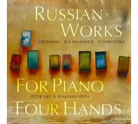 Igor Stravinsky Russian Works for Piano Four Hands (CD) Album