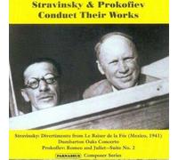 Igor Stravinsky Stravinsky & Prokofiev Conduct Their Works (CD) Album