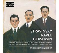 Igor Stravinsky Stravinsky/Ravel/Gershwin: Transcriptions and Original Pian (CD)