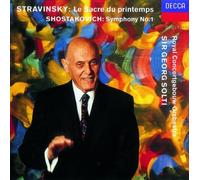Igor Strawinsky/Shostakovich:Solti - Varoffer/Symfoni Nr 1 F-Moll O