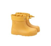 IGOR W10305 Stivale da acqua ecologico in gomma flessibile Mendi - Barefoot Made in Spain., Stivaletto Mendi Giallo, 25 EU