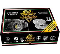 IGP 2 DISTANZIALI 16 mm 4 x 100 mozzo 56.6 + 8 BULLONI M12 x 1.5 CONICO compatibili con FIAT GRANDE PUNTO + EVO + ABARTH ok auto cerchi in lega