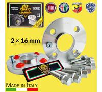 IGP 2 DISTANZIALI 16 mm 4 x 98 mozzo 58.1 + 8 BULLONI x ALFA 146 155 164 LANCIA+