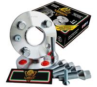 IGP 2 DISTANZIALI 20 mm 4 x 98 mozzo 58.1 + 8 BULLONI compatibili con FIAT 500-595 - 695 Abarth Cabrio type 312 dal 2007 al 2022 *OK AUTO RUOTA CERCHI IN LEGA