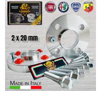IGP 2 DISTANZIALI 20 mm 4 x 98 mozzo 58.1 + 8 BULLONI x FIAT Ritmo Coupè 127 128