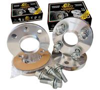 IGP KIT 4 DISTANZIALI RUOTE 12 mm + 16 mm 4x108 65.1 + BULLONI PIATTI compatibili con PEUGEOT 106 206 207 208 306 307 405 406 605 Partner *OK AUTO RUOTA CERCHI IN LEGA