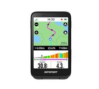 iGPSPORT BiNavi Ciclocomputer GPS, Analisi dell'Allenamento Funzione di Guida Continua Rilevamento del Movimento 3,5" Touchscreen Controllo della Musica e della Telecamera d'azione, iClimb Pro, 35H