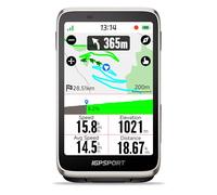 iGPSPORT BiNavi - Contatore per bicicletta senza fili, Pantalla Táctil Control di Música Consejos Para Ascensos Ciclismo in Grupo Argento