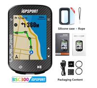 IGPSPORT Bsc300 Gps Bike Computer Tachimetro wireless Navigazione GPS ANT Sensore di cadenza IPX7 Bicicletta impermeabile