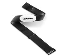 iGPSPORT HR40 cardiofrequenzimetro Bluetooth & ANT+ per Ciclismo, corsa, fitness (fascia toracica morbida)