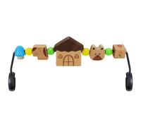 iGRATENS Baby Bjorn Bouncer Toy Bar, giocattolo per bambini buttafuori morbido e felicità, facile da attaccare e rimuovere, materiali adatti ai bambini, design emozionante per bambini curiosi