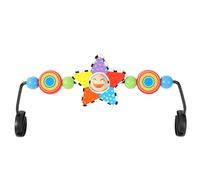 iGRATENS Barra dei Giochi per Bambini, Barra dei Giochi per sdraiette, Barra dei Giochi per sdraiette Baby, Facile da attaccare e staccare, Materiali Adatti ai Bambini, colorato